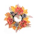 Decorative Maple Leaf Candle Ring – Autumn Pillar Candle Decor, Style 2 Style 2