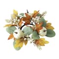 Decorative Maple Leaf Candle Ring – Autumn Pillar Candle Decor, Style 5 Style 5