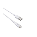 Pikkukuva 2 / 3: USB-C kaapeli USB 2,4A Lataus ja Synkronointi 2m Jaym Valkoinen Vit