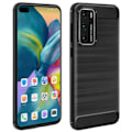 Pikkukuva 1 / 4: Takakuori - AVIZAR - Huawei P40 - Pehmeä - Hiilikuituviimeistely - Isku- ja naarmusuojatut Svart