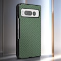 Miniatyrbillede 3 af 5: Etui til Google Pixel Fold - AVIZAR - Carbon Style - Grøn Grön