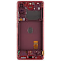 Miniatyrbillede 3 af 4: Komplet blok Samsung Galaxy S20 FE 5G LCD-skærm Touch Glas Original Rød