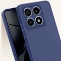 Miniatyrbillede 4 af 5: Coque - AVIZAR - Xiaomi 14T Pro - Blød Silikone - Mørkeblå - Modstandsdygtig Beskyttelse Blå