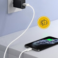 Pikkukuva 3 / 5: USB-Cable Lightning Lataus ja Nopeasynkronointi Inkax Valkoinen Vit