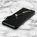 Miniatyrbillede 2 af 2: Etui til Huawei Mate 20 - Translucent klap og videostand - Sort - Avizar