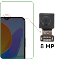 Miniatyrbild 3 av 4: Frontkamera för Honor X8 5G 16MP Selfie Sensor Svart