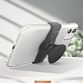 Miniatyrbild 3 av 5: Smartphonetillbehör - POPSOCKETS - PopGrip - Svart - Infällbart stöd - PopMounts-kompatibla Svart