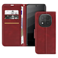 Pikkukuva 1 / 5: Redmi Note 14 Pro ja 14 Pro Plus Lompakko Rannekkeella Bordeaux Röd