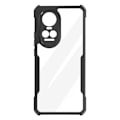 Miniatyrbillede 2 af 5: Taske til Oppo Reno 10 og 10 Pro Rigid Corners Bumpers Transparent Black Outline