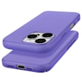 Pikkukuva 2 / 6: iPhone 16 Pro Max Puolijäykkä Soft-touch Jäljettömän Violetti Kuori Lila