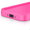 Miniatyrbild 4 av 5: Skyddsfodral för Samsung Galaxy A26 Silikon Mjuk Beröring Upphöjda Kanter Fuchsia Rosa