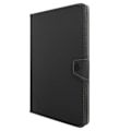 Pikkukuva 2 / 5: Universaali 10 tuuman tabletin kansi Distressed Leather Effect Video Support Musta Svart
