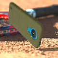 Miniatyrbild 4 av 4: Skyddsskal - AVIZAR - Nokia 1.4 - Förstärkt mjuk anti-reptålig - Upphöjda rutor - Grön Grön