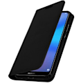 Miniatyrbild 1 av 4: Huawei P20 Lite Fodral - AVIZAR - Plånboksfodral i läder - Svart - Videostöd - 3 kortplatser Svart