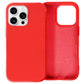 Miniatyrbild 1 av 6: Coque för iPhone 16 Pro Semi-rigid Soft-touch Anti-spår Röd Röd