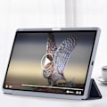 Miniatyrbillede 3 af 5: Etui til iPad Pro 13 2024 - AVIZAR - Video Support / Keyboard - Midnight Blue Blå