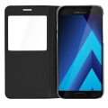 Miniatyrbillede 3 af 4: Window Case Cover til Samsung Galaxy A3 2017 - Sort - Fuld beskyttelse