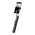 Miniatyrbillede 2 af 5: Selviebillede Magnetisk Rotations 360° med Bluetooth Fjernbetjening wiwu Sort