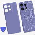Miniatyrbillede 4 af 4: Erstatningsbatteri til Motorola Edge 50 Pro Lilla Lila