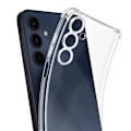 Pikkukuva 3 / 5: Samsung Galaxy A16 Iskunkestävä Kuori Vahvistetuilla Kulmilla Mayaxess Läpinäkyvä Transparent