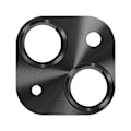 Miniatyrbillede 2 af 4: Kamera hærdet glas - ENKAY - iPhone 15/15 Plus - 9H resistent - Ultratyndt - Sort aluminium Svart