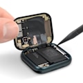 Pikkukuva 3 / 4: LCD-näyttö ja kosketuslasi Apple Watch 7:lle (45mm) ReLife - Musta - Näytön vaihto - Karkaistu lasi Svart