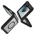 Miniatyrbild 2 av 5: MagSafe fodral till Samsung Galaxy Z Flip 6 - FORCE CASE - 3m fallskydd - Matt finish Svart