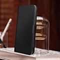 Miniatyrbillede 4 af 5: iPhone 14 Pro Max Cover - AVIZAR - Chesterfield - Video Support Funktion - Sort Svart