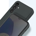 Miniatyrbillede 3 af 5: Etui - ROAR - Samsung A14 5G - Blød silikone - Mørkegrå - Mat finish Mörkgrå