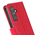 Pikkukuva 2 / 5: Mandala Kukka Kotelo Samsung Galaxy A26 Lompakko Ranteenauha Fuksia Rosa