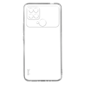 Pikkukuva 2 / 5: Pehmeä ja ohut suojakotelo Xiaomi Poco C40:lle - IMAK - Läpinäkyvä - Korotetut kameran reunat Transparent