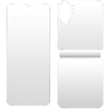 Pikkukuva 2 / 5: Suojakalvo - AVIZAR - Oppo Find N2 Flip - Pehmeä silikoni - Erittäin läpinäkyvä - Täysi suoja Vit
