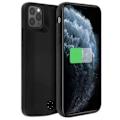 Miniatyrbillede 2 af 4: Coque med indbygget batteri - AVIZAR - iPhone 11 Pro Max - 6000mAh - Stiv beskyttelse - Soft-touch Svart