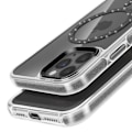 Miniatyrbillede 4 af 5: Coque MagSafe til iPhone 11 Pro Max Silikone Glitrende Sort Svart