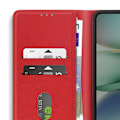 Miniatyrbild 5 av 5: Fodral för Xiaomi Redmi A5 Klädd Plånbok och Videostativ Röd Röd