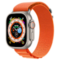 Miniatyrbillede 1 af 2: Armbånd til Apple Watch 38 / 40 / 41mm Sport i vævet nylon Devia Orange Orange
