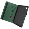 Miniatyrbild 2 av 5: Fodral för Samsung Tab A9 Plus - Märke - Flip - Syntetläder - Grön - Videostöd Grön