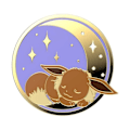Pikkukuva 2 / 4: Älypuhelimen lisävaruste - POPSOCKETS - Malli Sleeping EEVEE - Monivärinen - Käden tuki - Videotuki Flerfärgad