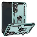 Pikkukuva 1 / 6: Coque hybride pour Samsung Galaxy S25 Edge avec support magnétique vert pâle Grön