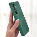 Pikkukuva 3 / 5: Suojakuori Samsung Galaxy S24 Plus Matte Finish Pehmeä Kosketus Tummanvihreä Grön