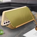 Pikkukuva 4 / 4: Kotelo - Samsung - Galaxy S21 Plus - Läpikuultava - Peili - Video tuki Guld