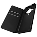 Miniatyrbillede 1 af 5: Etui til Honor Magic 5 Lite 5G og X9a - AVIZAR - Flip Card Holder Video Support - Sort Svart
