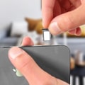 Pikkukuva 3 / 4: SIM-korttilokero - Apple iPhone 12 Mini - Vaihtonano SIM-paikka - Valkoinen Vit