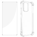 Miniatyrbillede 2 af 5: Xiaomi Poco X4 GT Case + Film - AVIZAR - Stiv - Hvid - Syntetisk - Gennemsigtig Vit