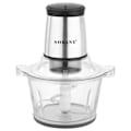 Miniatyrbillede 1 af 5: Hacher Électrique 800W Polyvalent 2L Sokany Noir Gennemsigtig