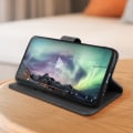 Miniatyrbillede 3 af 5: Etui til Honor X7a - AVIZAR - Video Support Wallet - Sort Svart