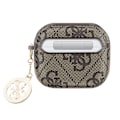 Miniatyrbillede 2 af 5: Coque til AirPods 3 med Elegant Charm Design Guess Brun kastanj