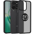 Miniatyrbillede 1 af 5: Coque til Honor 200 Smart Metal Ring Video Støtte Sort Svart