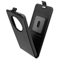 Miniatyrbillede 1 af 6: AVIZAR Vertical Flip Case til Xiaomi Redmi A3 - Sort - Halvstiv skal - Kortopbevaring Svart