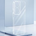 Miniatyrbillede 4 af 6: Taske til Honor 90 Smart Camera Beskyttet Silikone Tynd Transparent Transparent